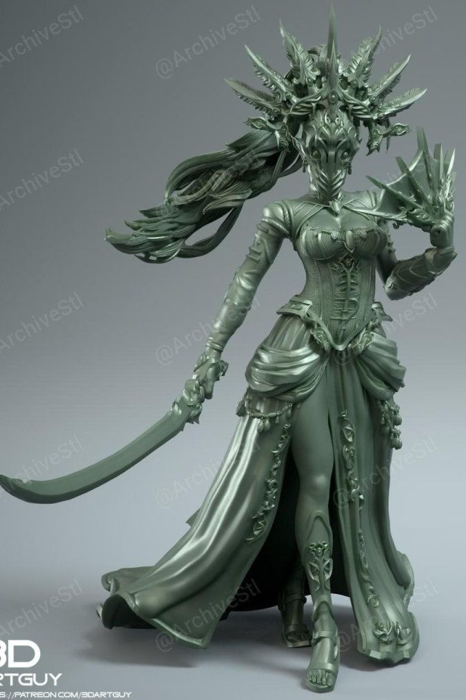 太空精灵(Space Elf) 3D打印图纸